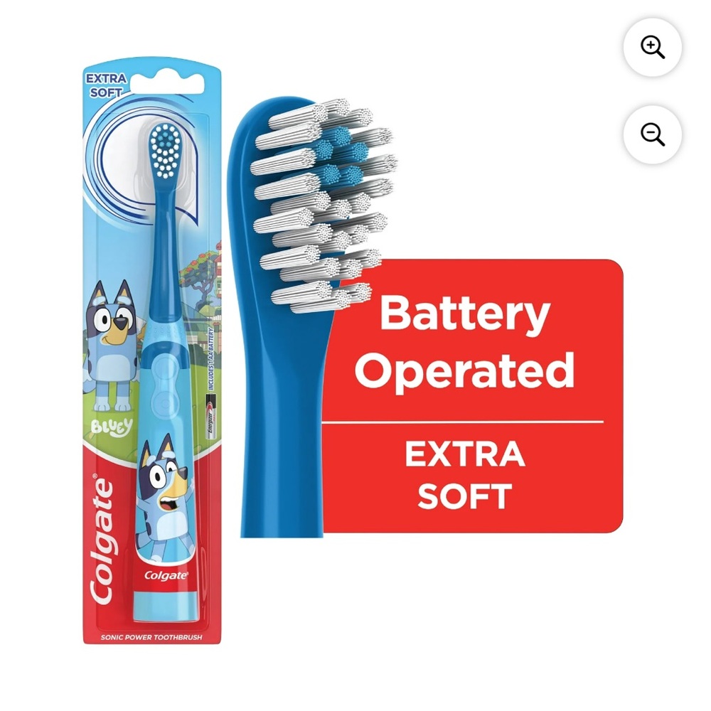 Colgate Bluey Battery Operated Kid’s Toothbrush NIB